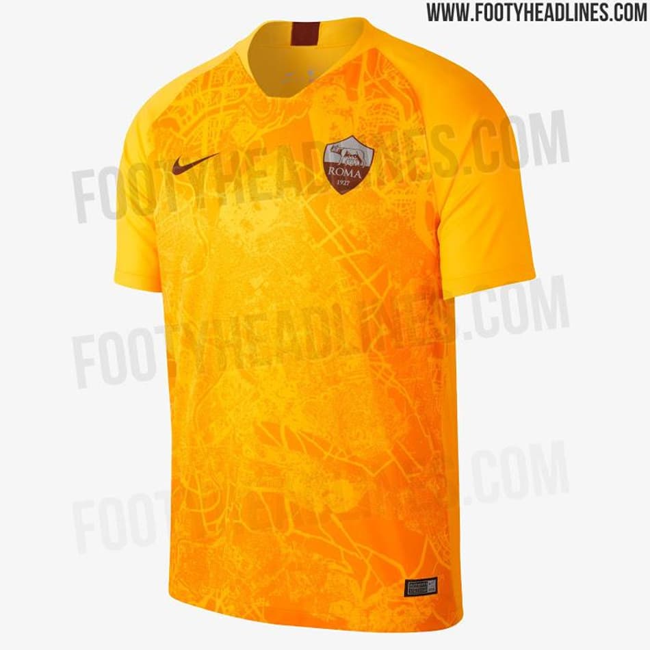 Sites revelam imagens do novo uniforme 3 da Roma; confira detalhes