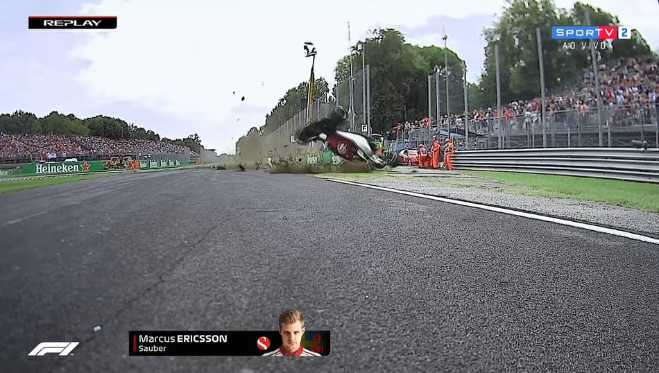 DRS será revisto após acidente de Ericsson