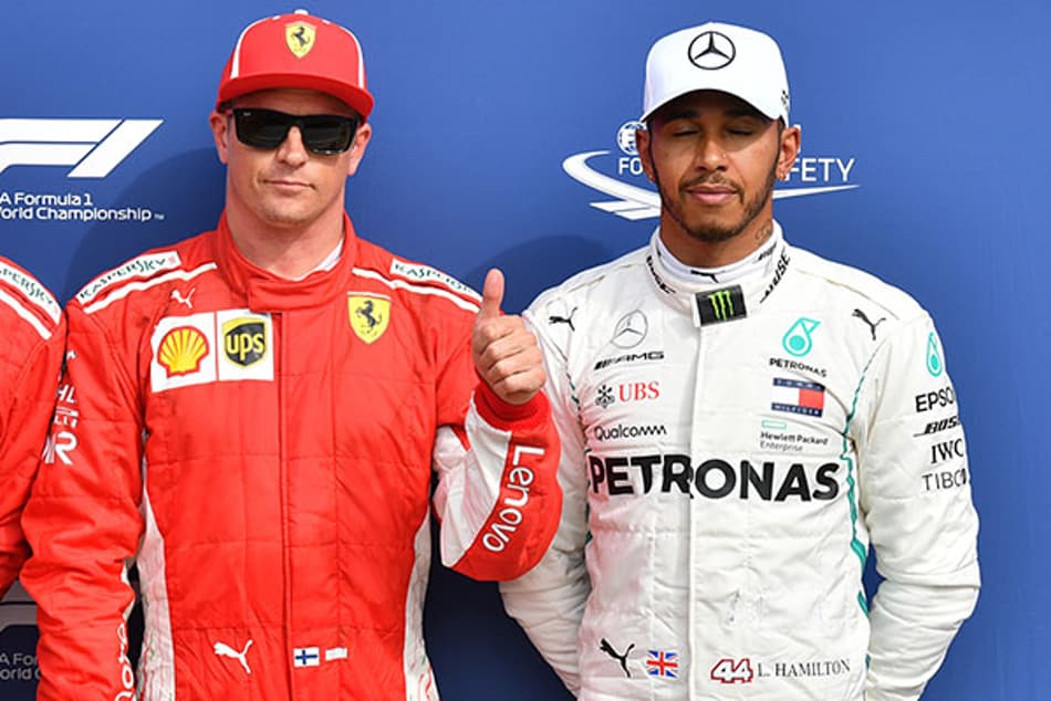 Hamilton acha que Raikkonen ainda tem bom ritmo