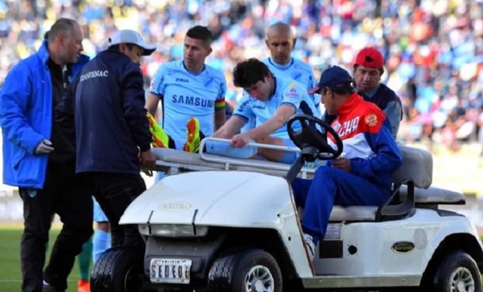 Primeiro diagnóstico indica distensão de ligamentos em Pedro Azogue