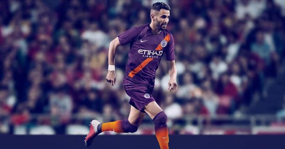 Novas camisas 3 de Manchester City e Atlético de Madrid são lançadas