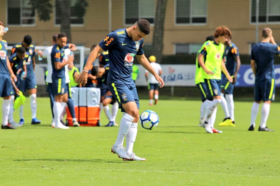 Treino da Seleção - Paulinho