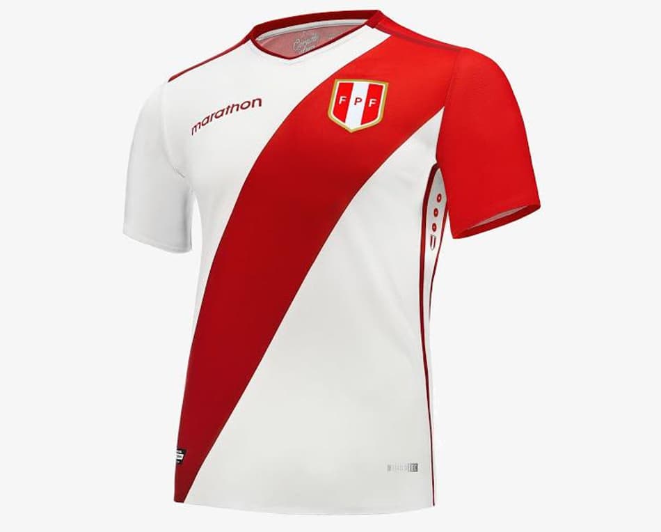 Seleção peruana revela nova camisa 1, a primeira de nova parceira para uniformes