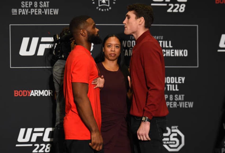 Till é visto como favorito contra campeão Woodley no UFC 228