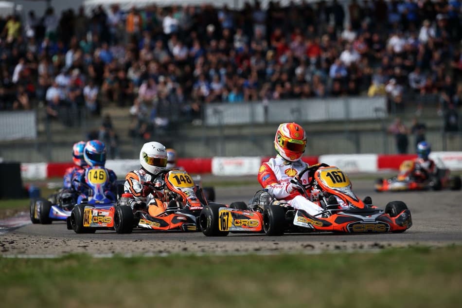 Gaetano di Mauro é um dos destaques do primeiro dia de eliminatórias do Mundial de Kart na Bélgica