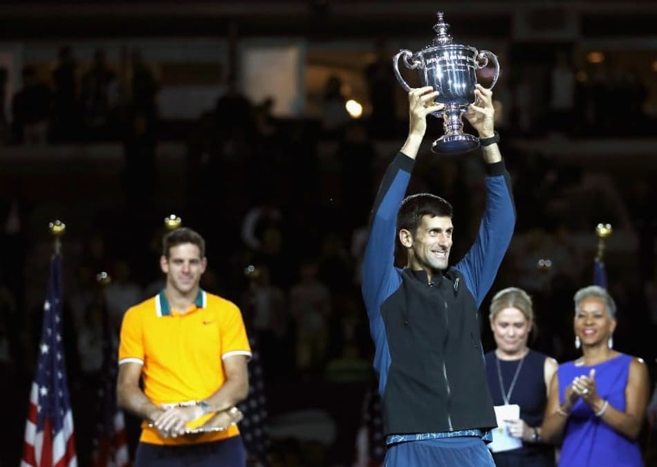 Djokovic derruba Del Potro, é tri no US Open e ergue o 14º Slam
