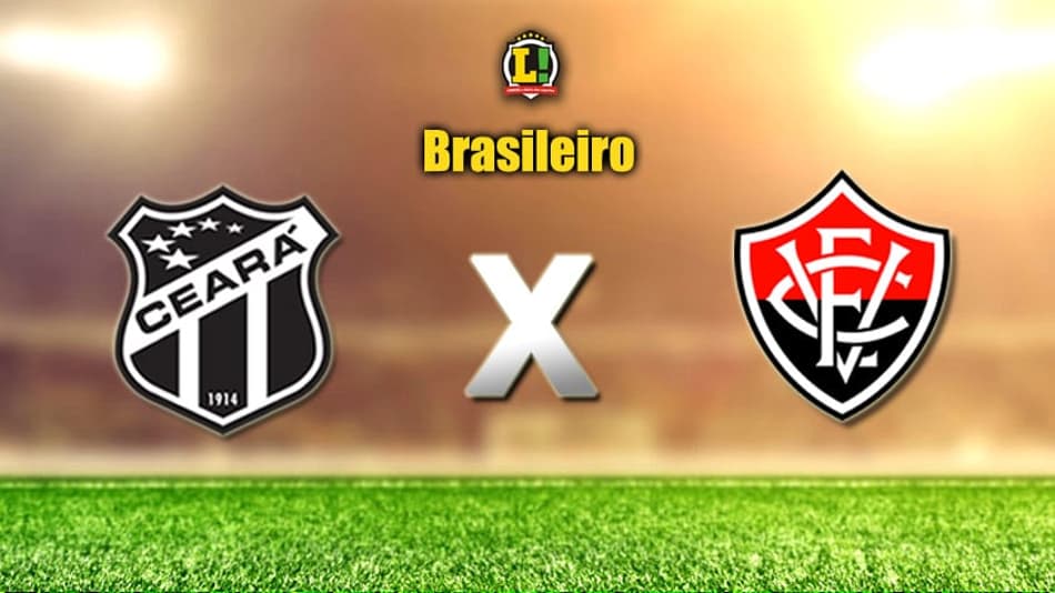 Brigando para sair do final da tabela no BR, Ceará e Vitória duelam em Fortaleza