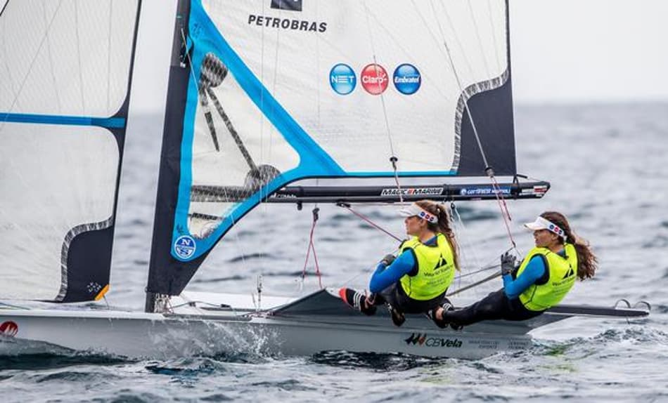 Martine Grael e Kahena Kunze