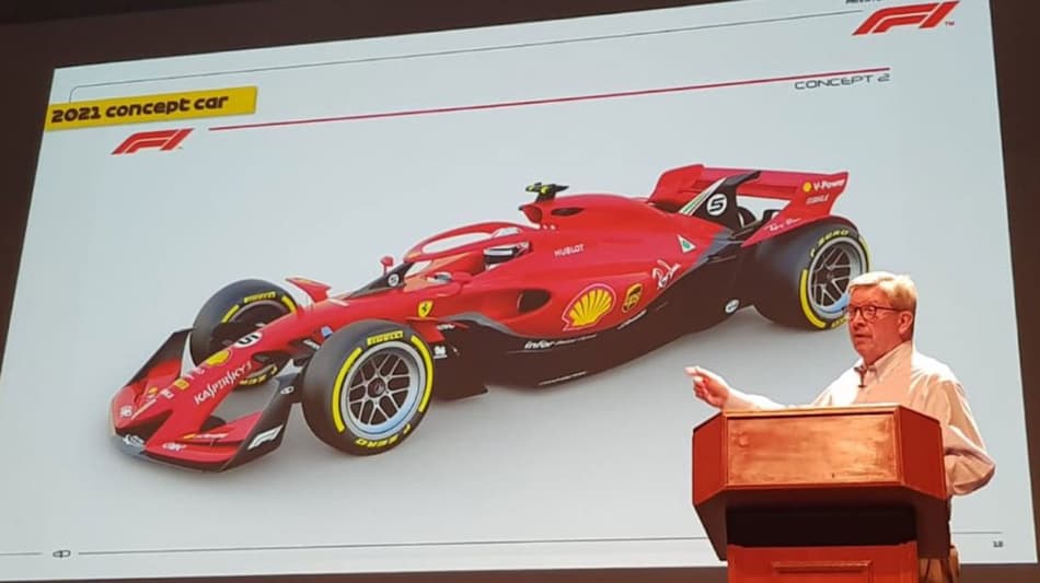 Ross Brawn revela aparência dos carros de F1 para 2021