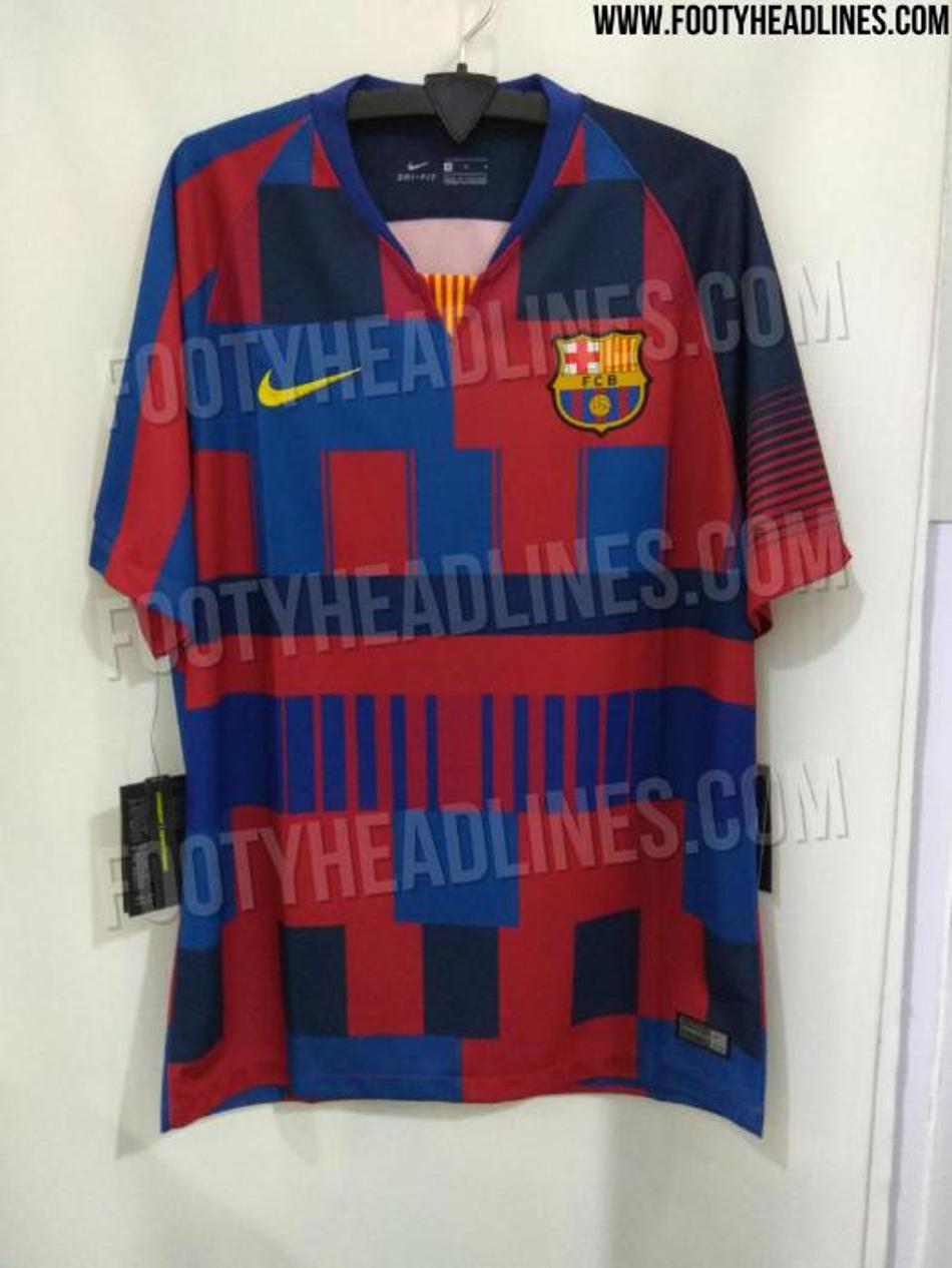 Barcelona vai ganhar camisa ‘mashup’ para celebrar 20 anos de parceria com a Nike