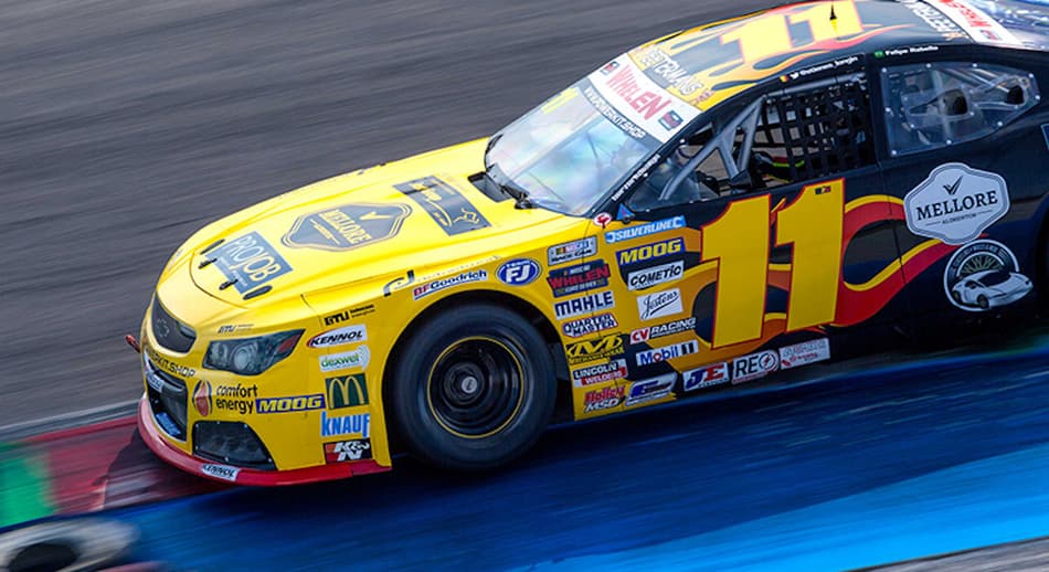 Felipe Rabello é quarto na Euro Nascar em Hockenheim