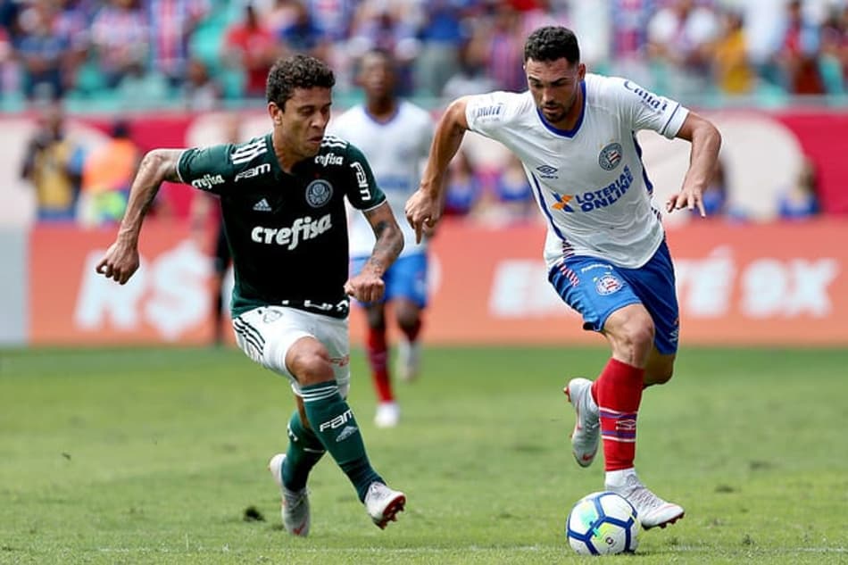 Números da Bola: Estatísticas de Bahia 1×1 Palmeiras