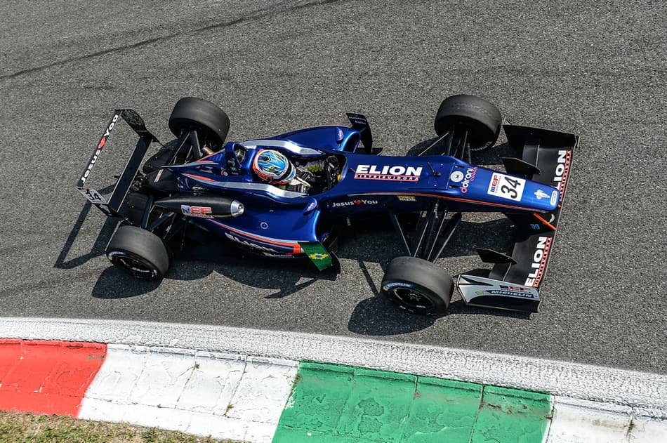 Matheus Iorio fica a 0s2 do pódio em Monza e sobe na classificação geral do Euroformula F3 Open