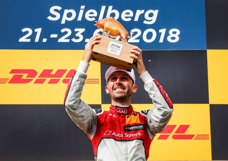 Red Bull Ring: Rast leva a quarta vitória consecutiva em série recorde no DTM