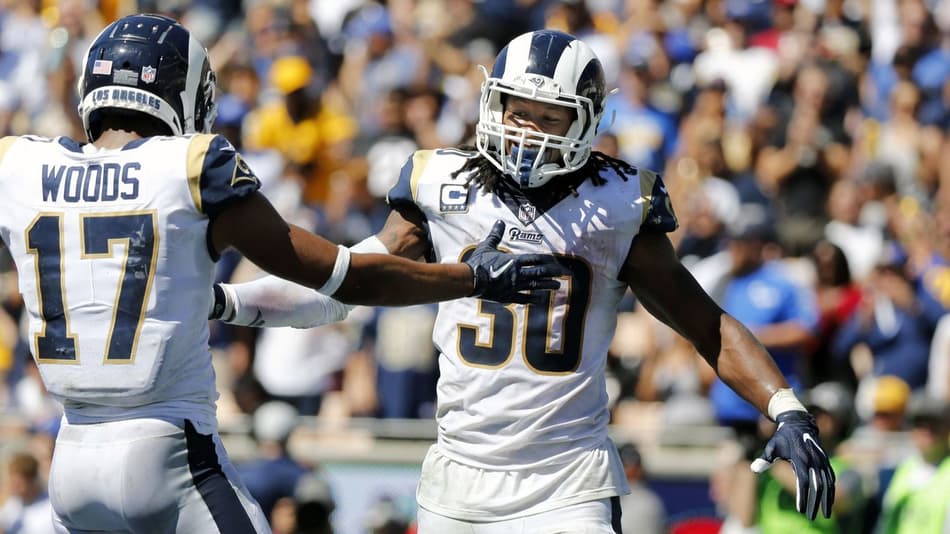 Na NFC, são todos contra o Los Angeles Rams