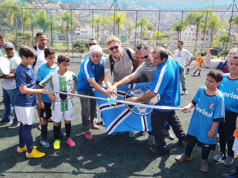 Núcleo de Captação de Atletas do Grêmio na Rocinha