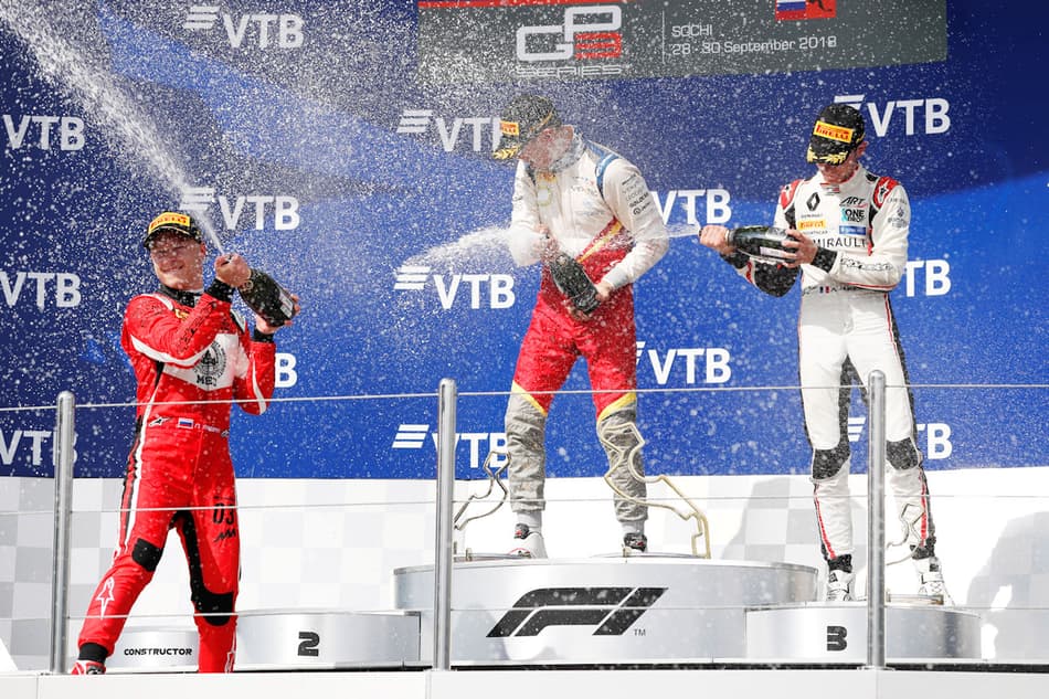 Pulcini conquista vitória na corrida de Sochi pela GP3