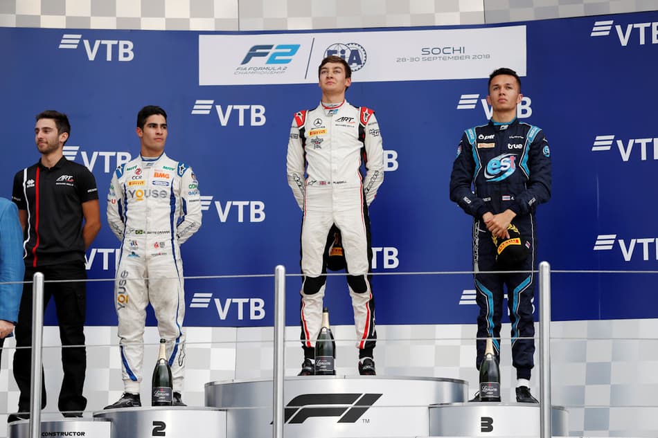 Russell vence e Norris abandona pela Fórmula 2 em Sochi; Sérgio Sette no pódio