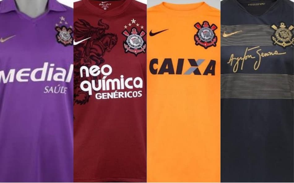 Uma década de camisas especiais: Lembre as camisas 3 do Corinthians desde 2008