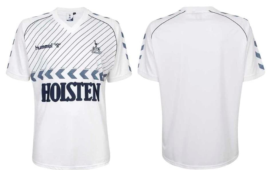 Retrô: Tottenham relança camisas icônicas usadas pelo clube nos anos 80 e 90