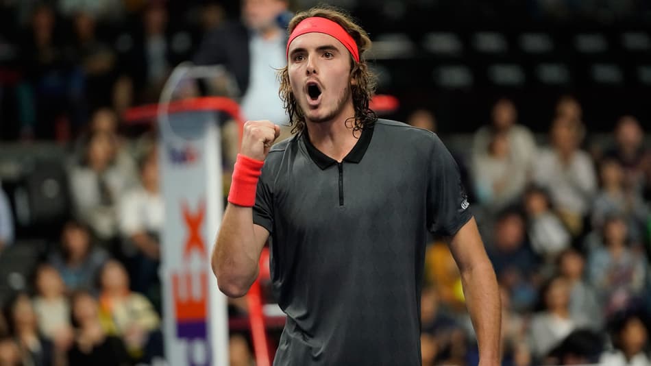 Tsitsipas espanta má fase e vai às quartas em Tóquio. Anderson vence