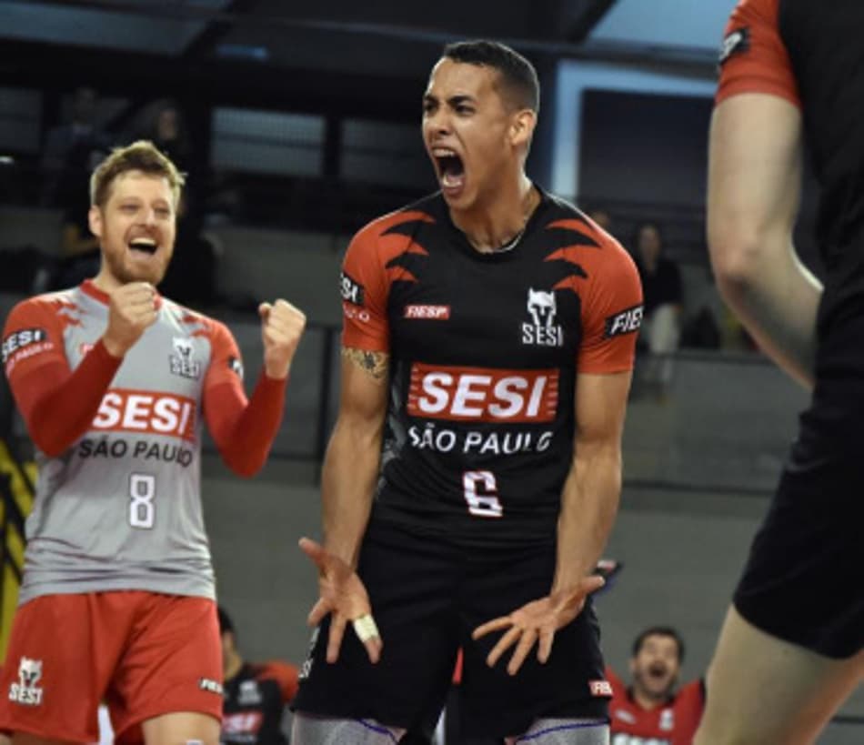 Sesi bate Corinthians e sai na frente na semifinal do Paulista de vôlei