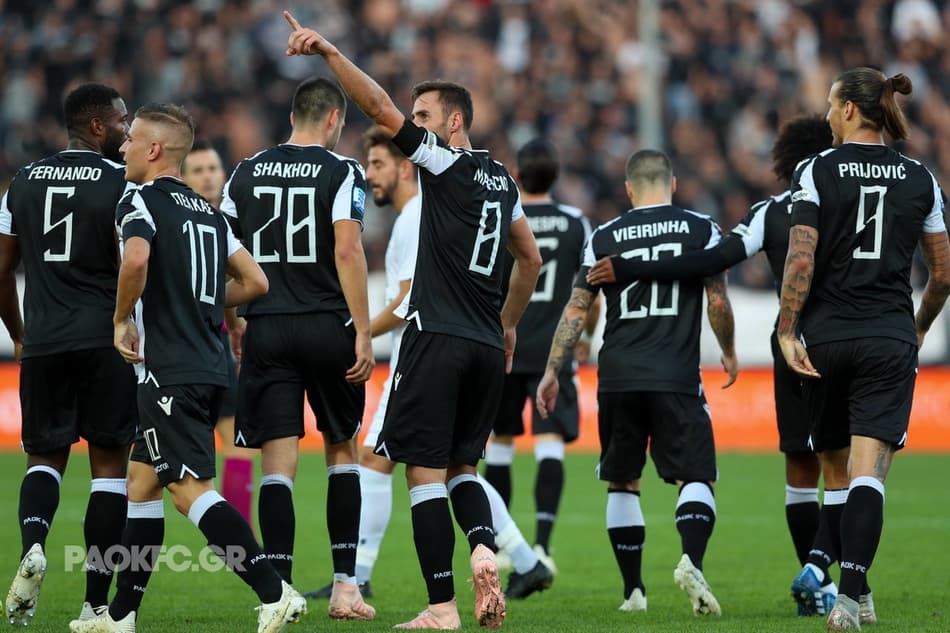 Novamente melhor em campo, Maurício marca e PAOK segue líder