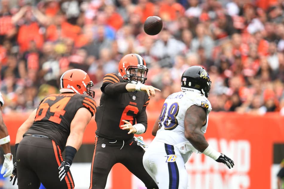 Visão Aérea: Cleveland Browns x Baltimore Ravens