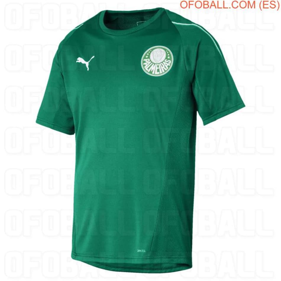 Perfil no Twitter mostra parte de provável linha da Puma para o Palmeiras em 2019