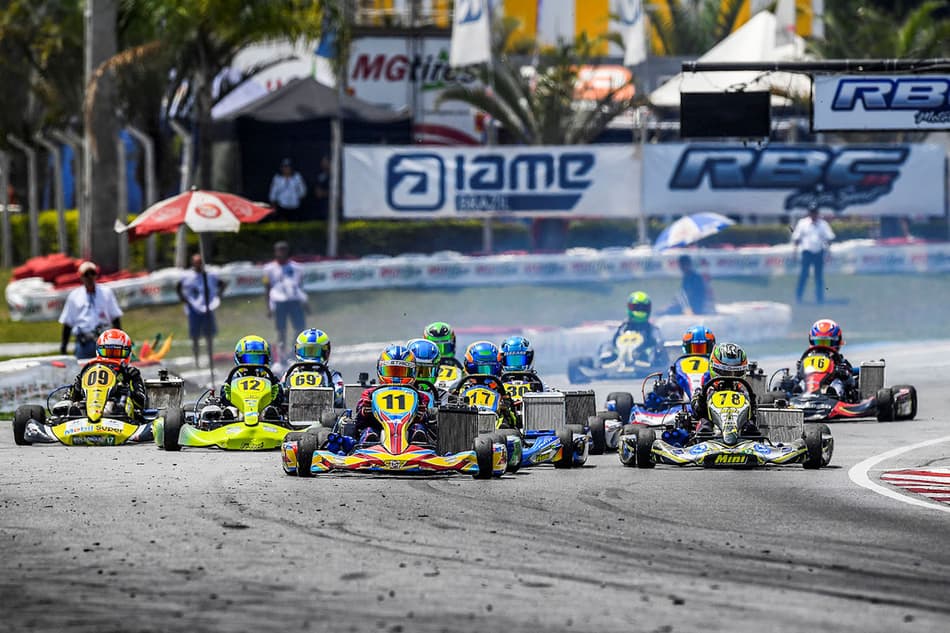 Emoção e muito calor na definição da 20ª Copa Brasil de Kart Troféu Globo