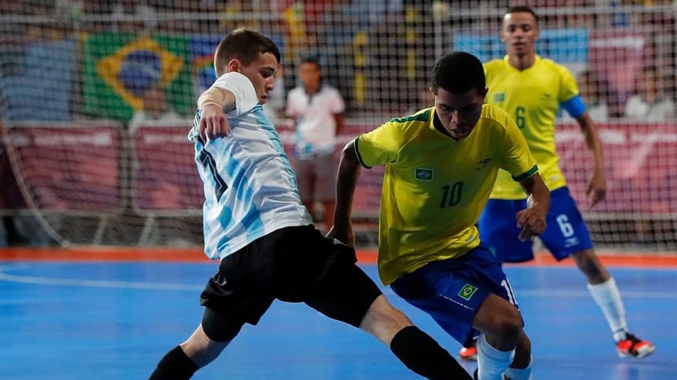 Futsal: Brasil bate Argentina e vai à final dos Jogos Olímpicos da Juventude
