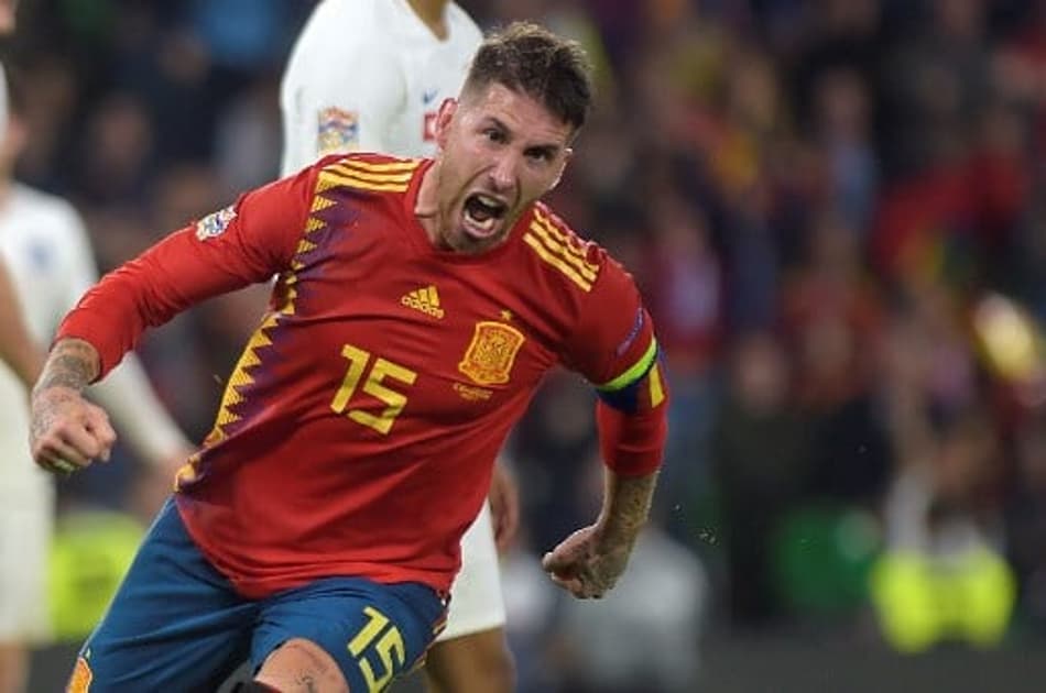 Sergio Ramos - Espanha x Inglaterra