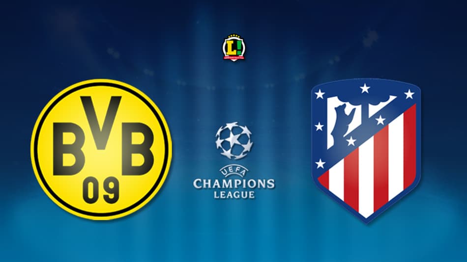 Valendo a liderança da chave, Borussia Dortmund e Atlético de Madrid se enfrentam pela Champions