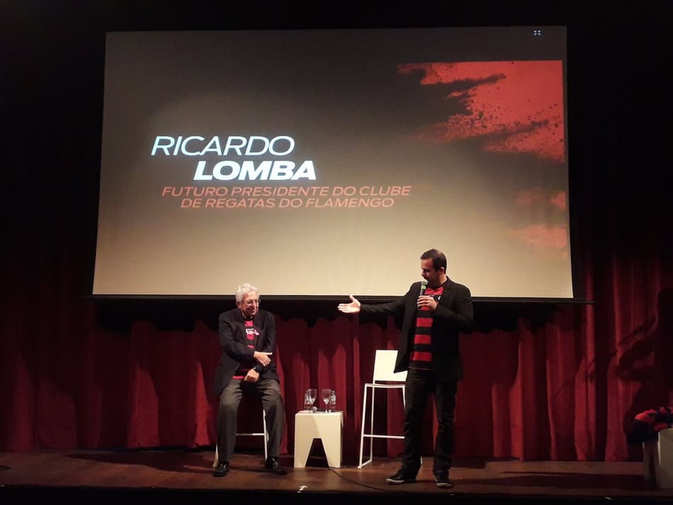 Com Bandeira e Marcio Braga, Lomba lança chapa para pleito do Fla