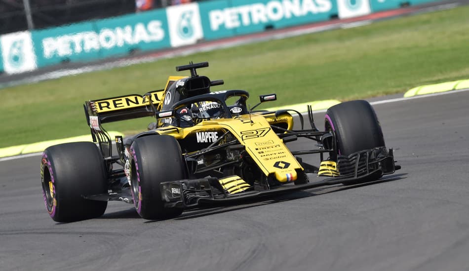 No México, Renault surpreendeu com Sainz e Hulkenberg dentro do top 5 nos primeiros treinos