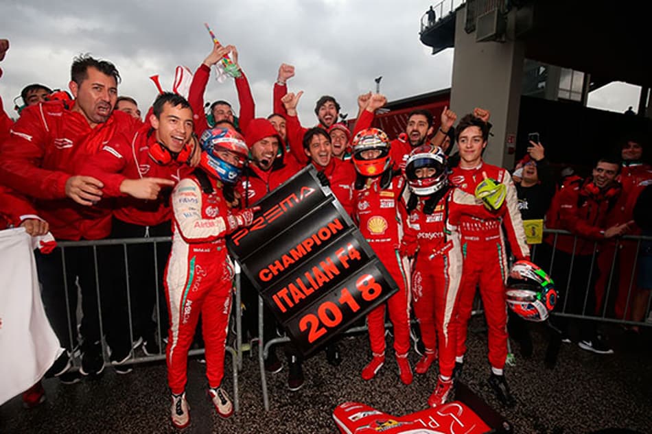 Enzo Fittipaldi é campeão da F-4 Italiana 2018 com sete vitórias e 12 pódios