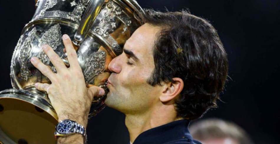 Federer comemora título em casa: ‘Emocionante’