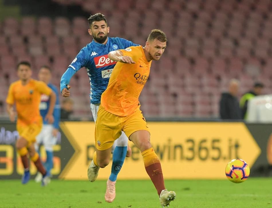 Mertens evita derrota do Napoli para a Roma no fim da partida