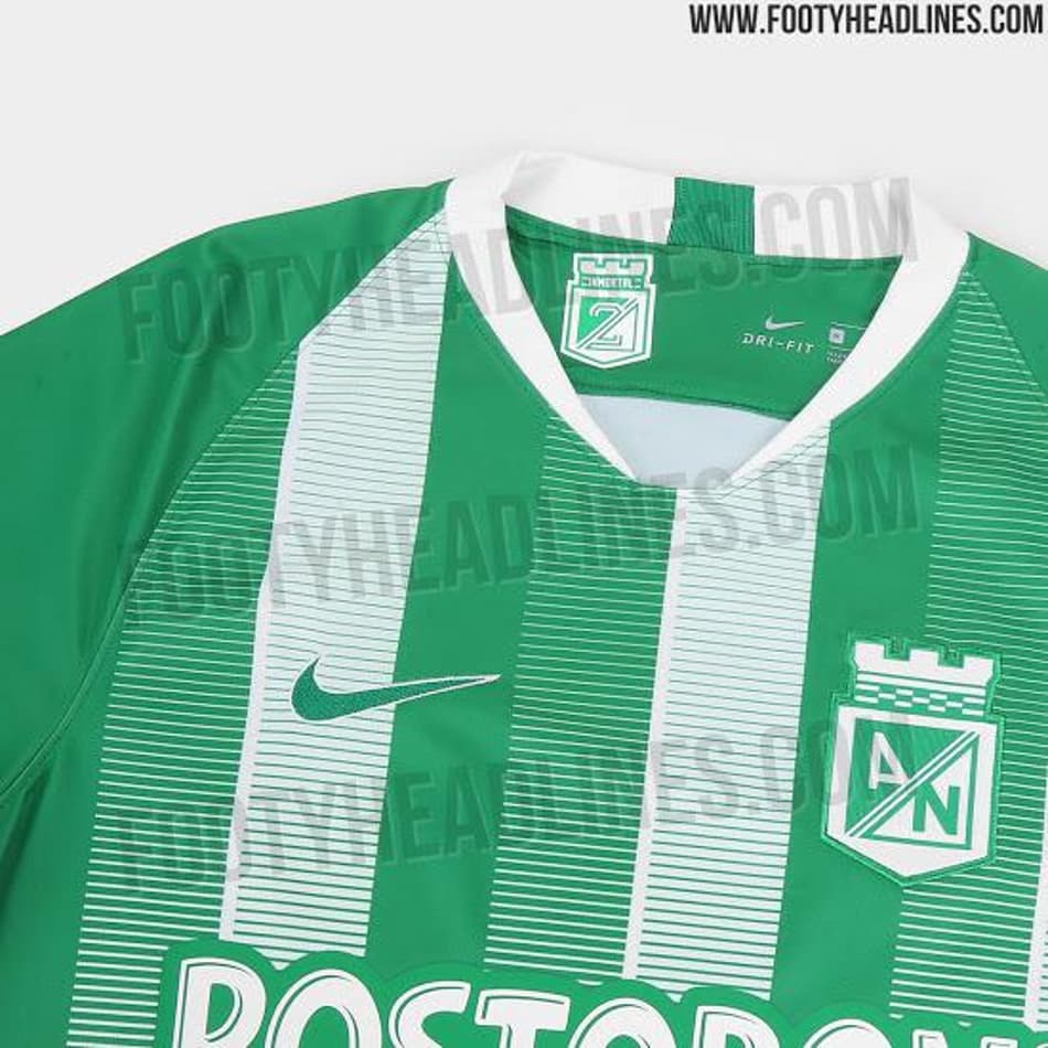 Camisa do Atlético Nacional terá listras 'ousadas' e tributo a ídolo assassinado