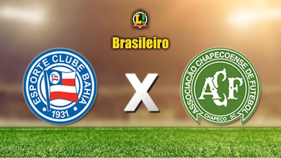 Preocupados com o rebaixamento, Bahia e Chapecoense medem forças em Salvador