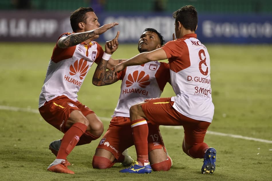 Sul-Americana: Santa Fe leva a melhor no duelo colombiano contra o Deportivo Cali