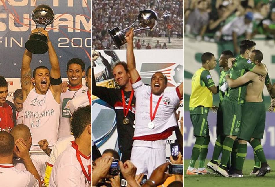 São Paulo, Inter, Chape… Veja as melhores campanhas brasileiras na Copa Sul-Americana