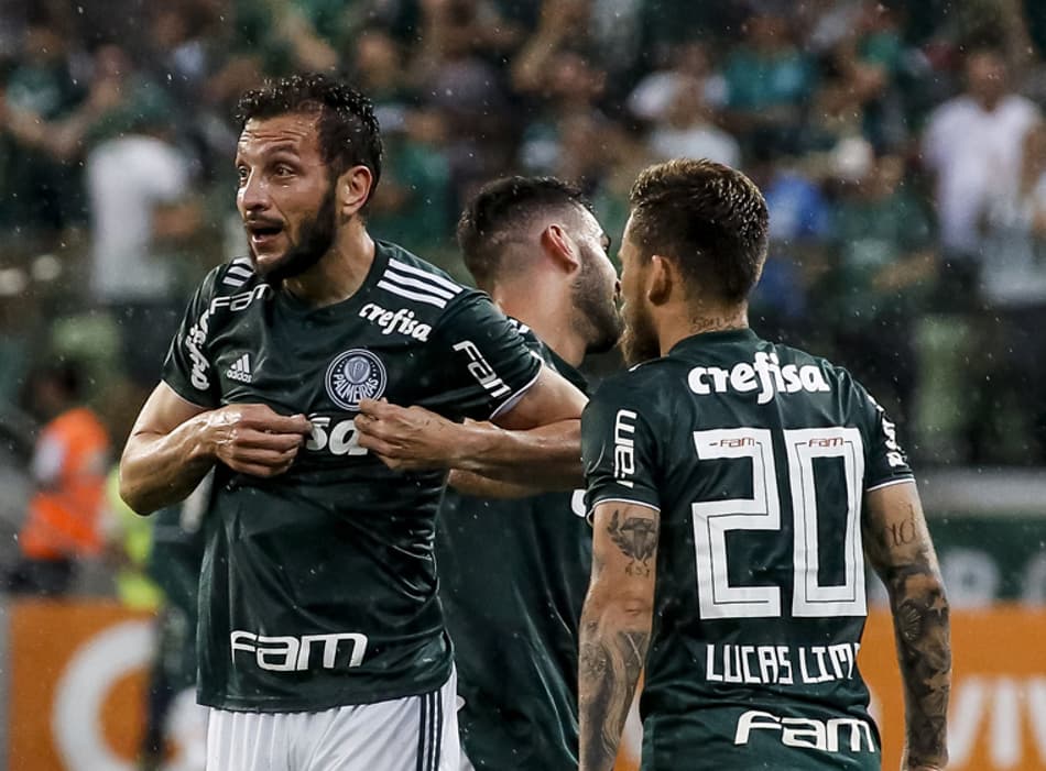 Palmeiras marca seu 1800º gol em Brasileiros