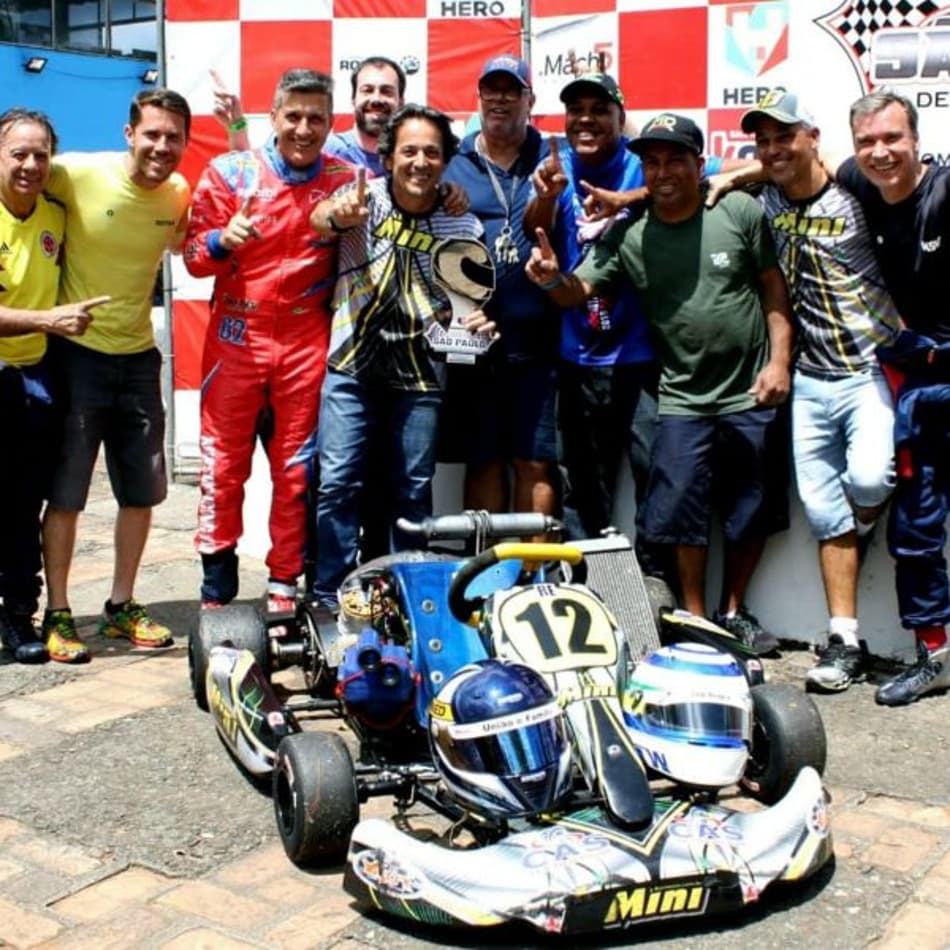 Time Cimed Racing conquista quatro títulos no kart com Renato Russo e Heitor Farias