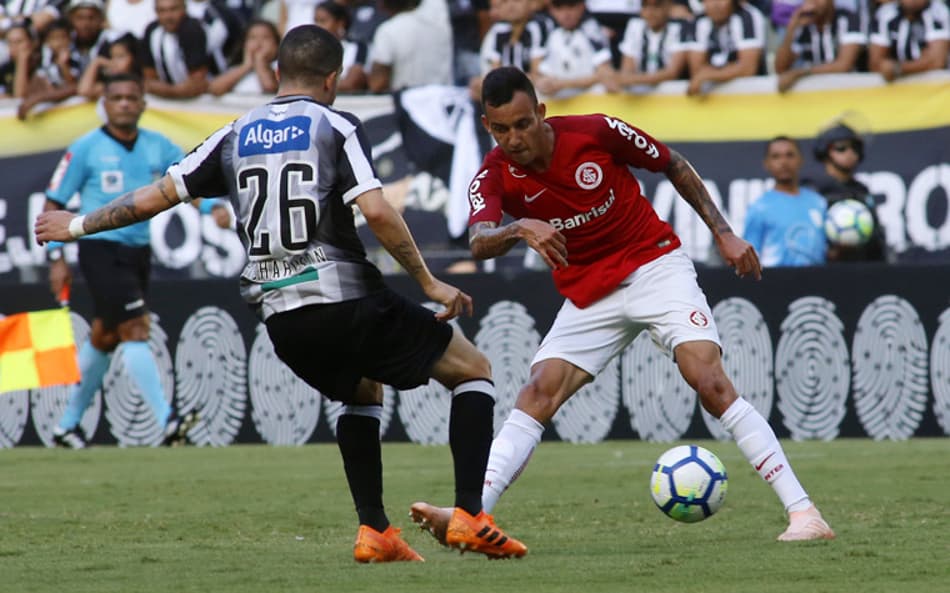 Inter empata com o Ceará e perde a chance de se aproximar do Palmeiras