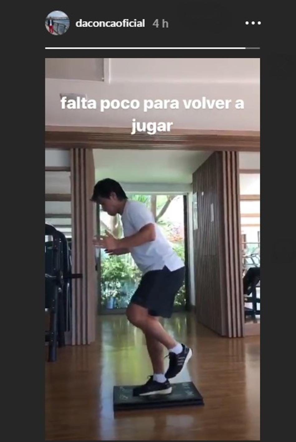 Conca não esconde ansiedade para voltar aos gramados: ‘Falta pouco’