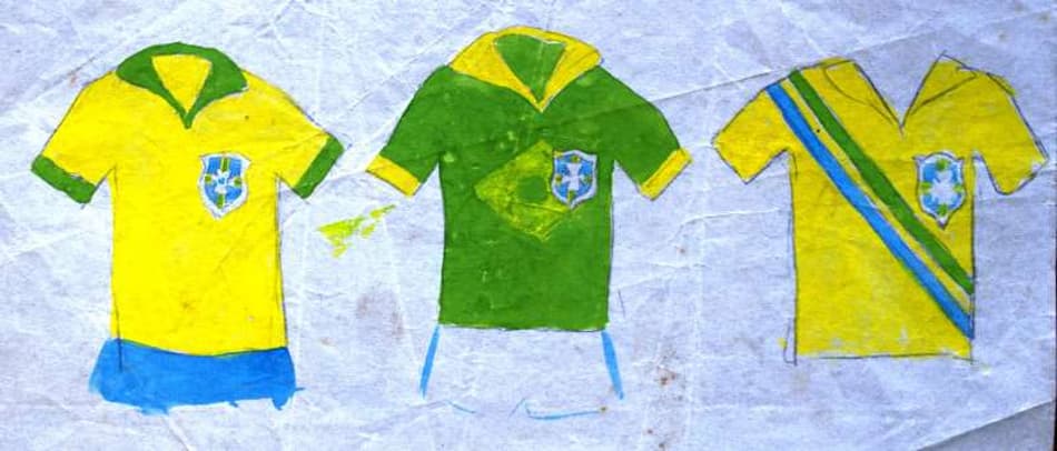 Obrigado, Aldyr: Saiba como foram as ideias do ilustrador até a criação da camisa amarela da Seleção