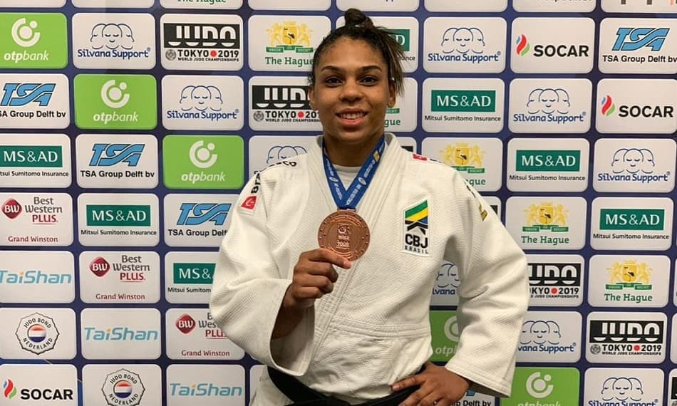 Samanta Soares é bronze no GP de Haia