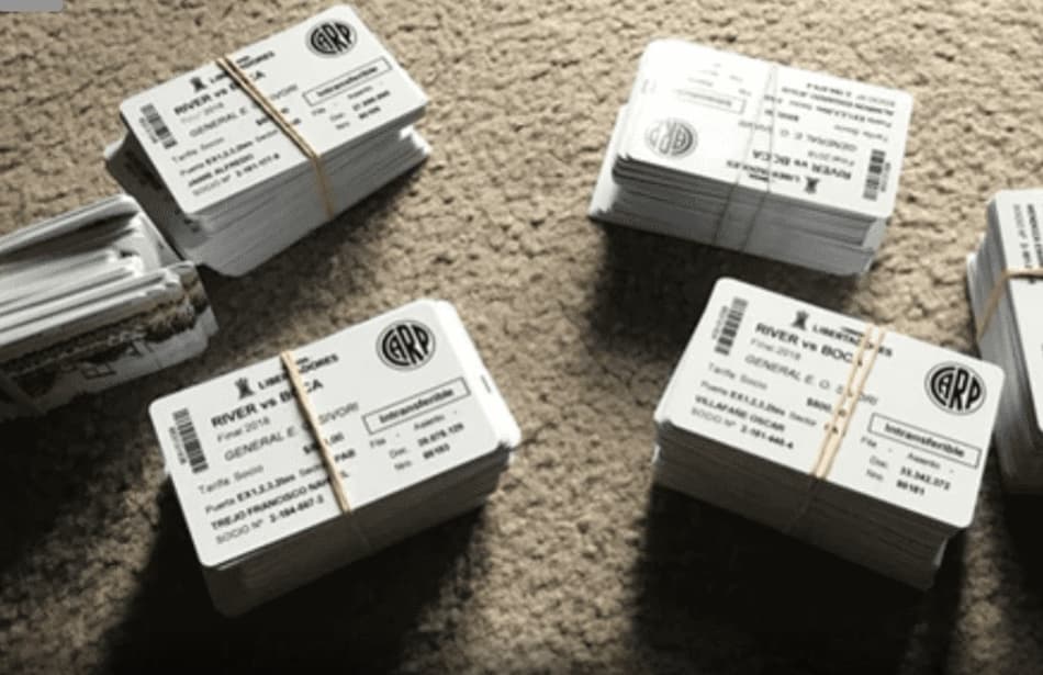 Polícia de Buenos Aires apreende ingressos de cambistas para a final da Libertadores