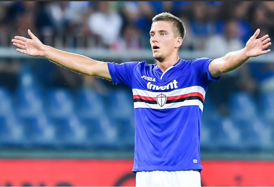 United e Tottenham observam jovem zagueiro dinamarquês da Sampdoria